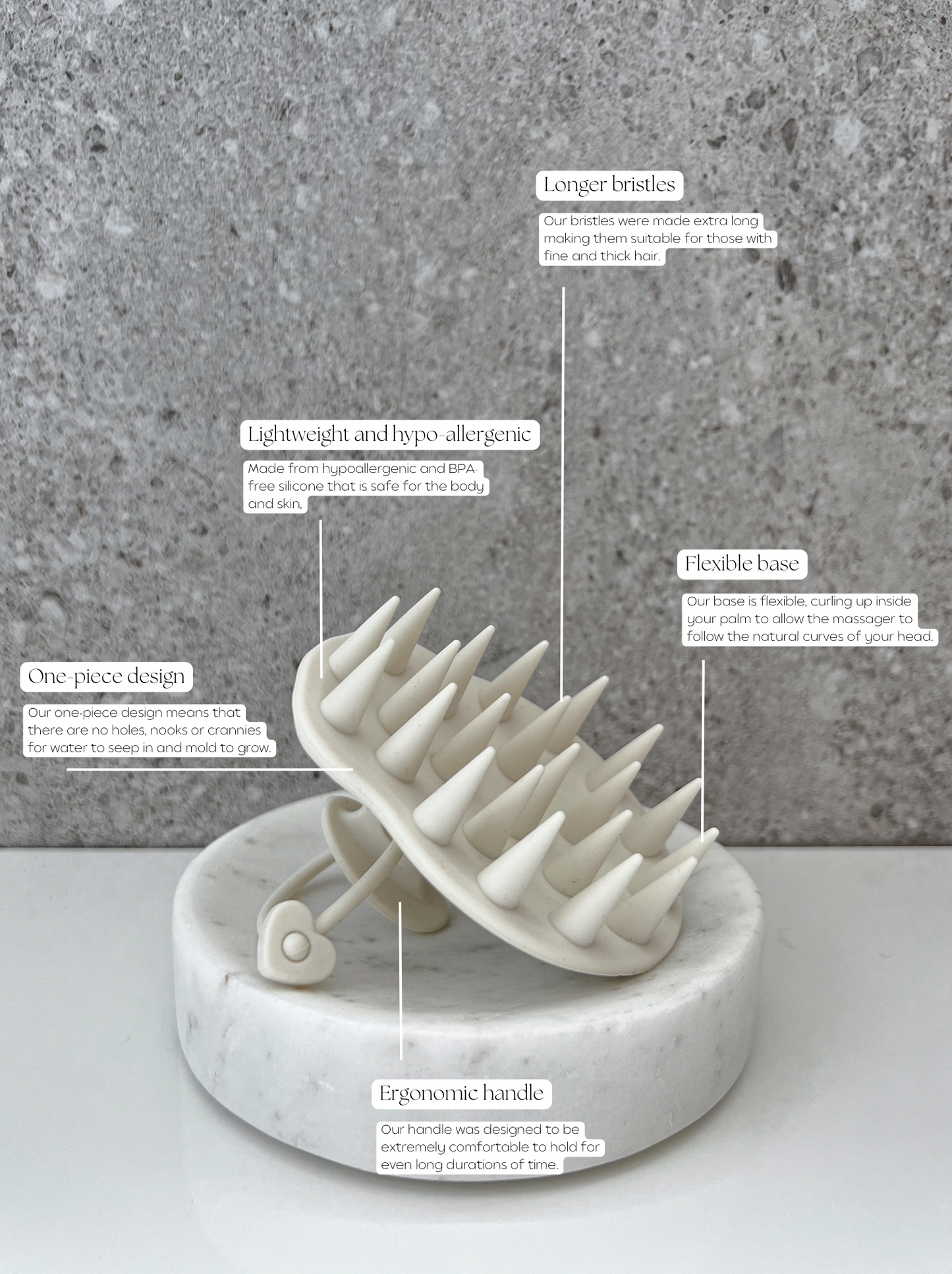 Made For Body Scalp Massager Scrubber Duo Set