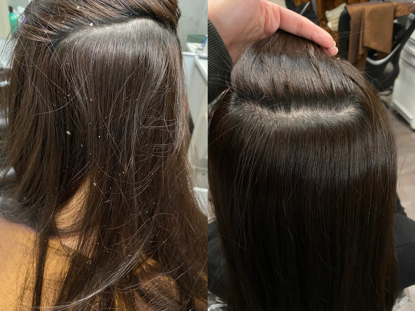 Exfoliating Glove & Scalp Massager Scrubber Set